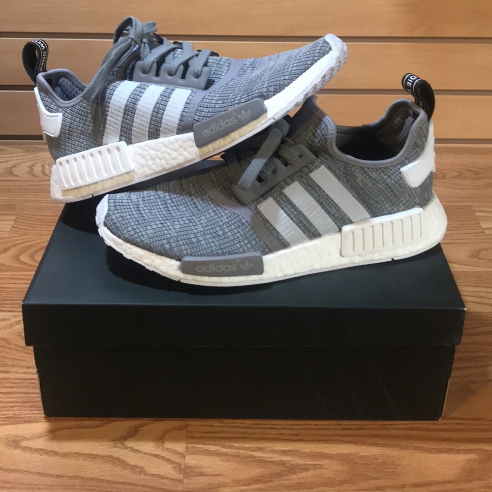 Adidas NMD R1 Men 9.5 Grey/White