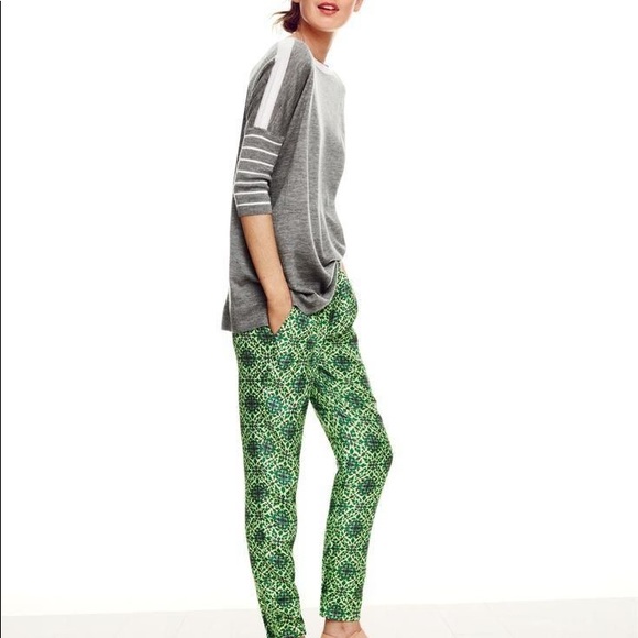 🚨DELETING 3/20 🚨J. Crew Floral Crop Pants - Picture 2 of 6