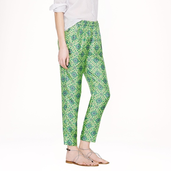🚨DELETING 3/20 🚨J. Crew Floral Crop Pants - Picture 3 of 6