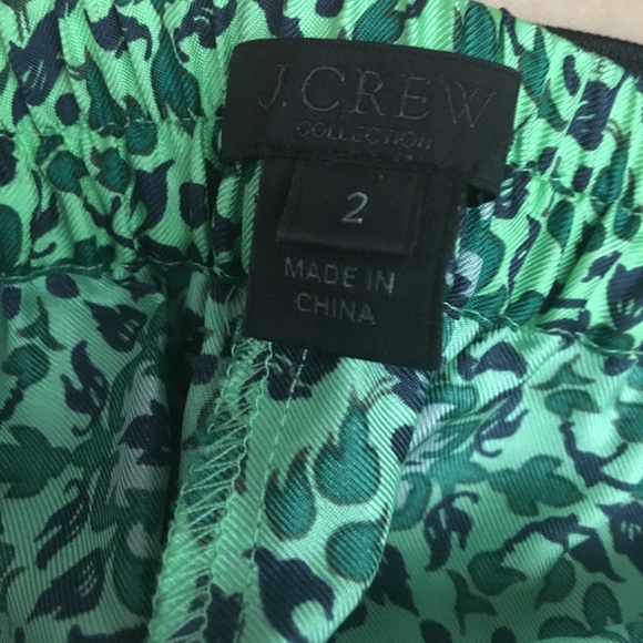 🚨DELETING 3/20 🚨J. Crew Floral Crop Pants - Picture 5 of 6