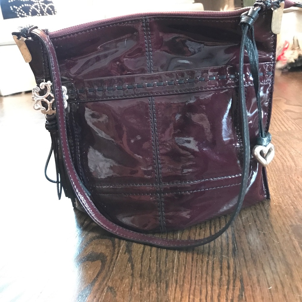 Brighton Patent Leather Shoulder Bag