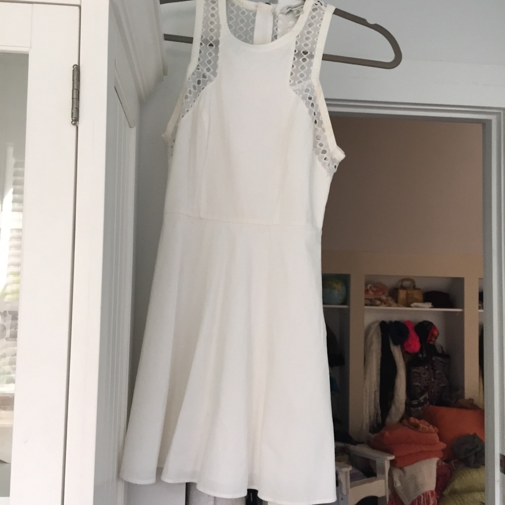 American Eagle White Cotton Dress