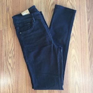 H&M black high waisted skinny jeans.
