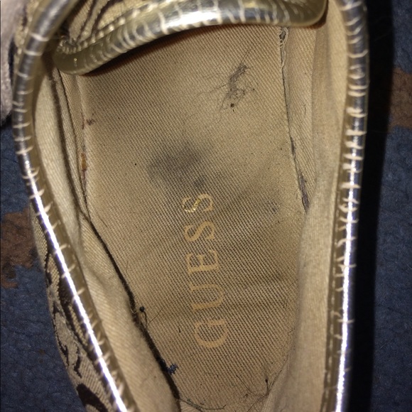 Gold Guess Sneakers - Picture 7 of 7