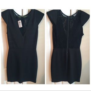 Black Lace Windsor dress