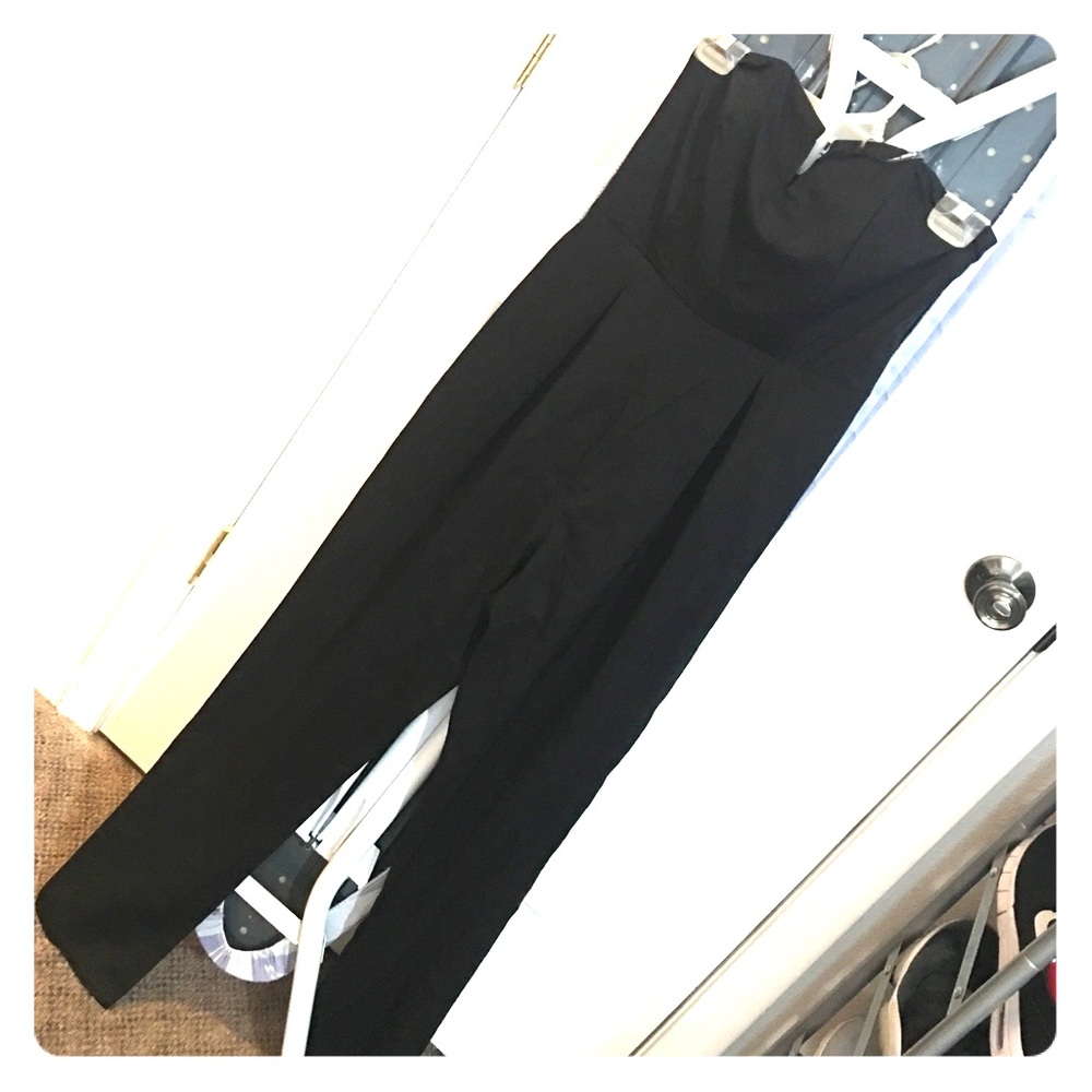 Long black jumpsuit