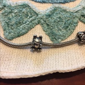Pandora "frog "charm