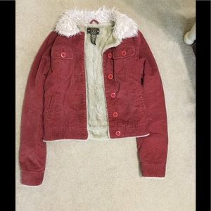 Red jacket