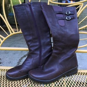 Keen brown leather boots 7