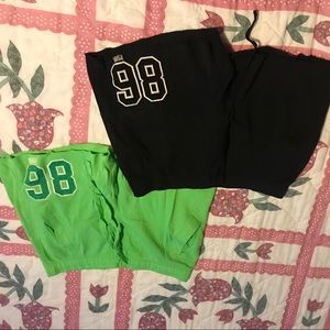 Lot of 2 pairs Victoria's secret Pink shorts Med