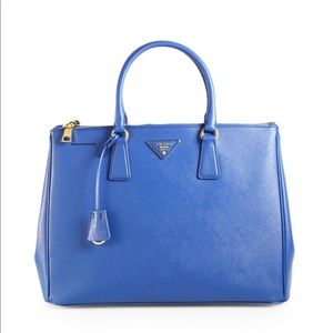 Prada Saffiano lux large leather tote Authentic!