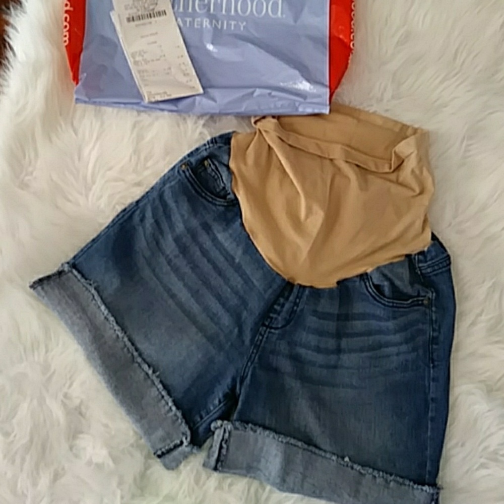 Motherhood maternity Denim shorts