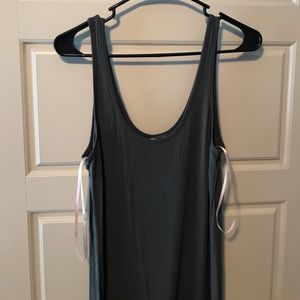Charcoal gray forever 21 maxi dress!