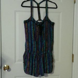 ❤️5/$25 Forever 21 Multicolored Romper