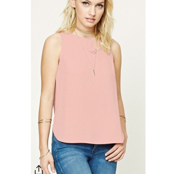 Forever 21 Tops - Dusty Rose Tank Top Blouse