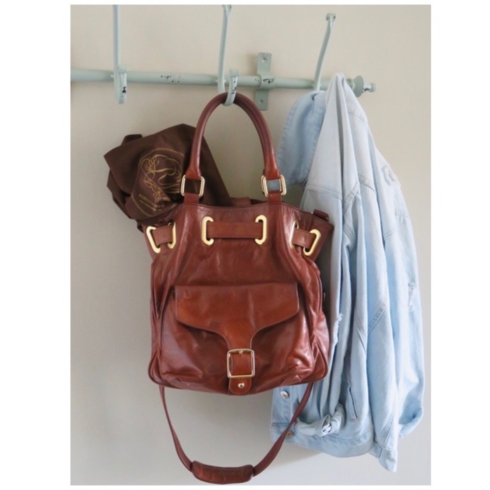 Rebecca Minkoff Brown Leather Hobo Bag