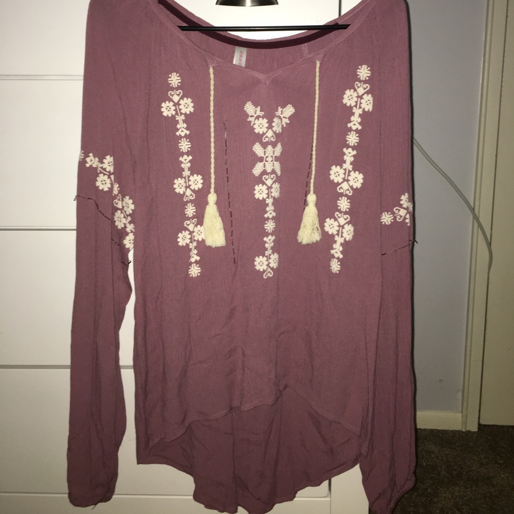 Purple shirt