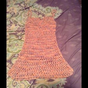 Free People crochet dress