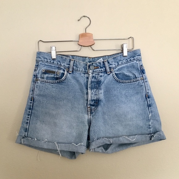 Calvin Klein Denim Shorts - Picture 1 of 8