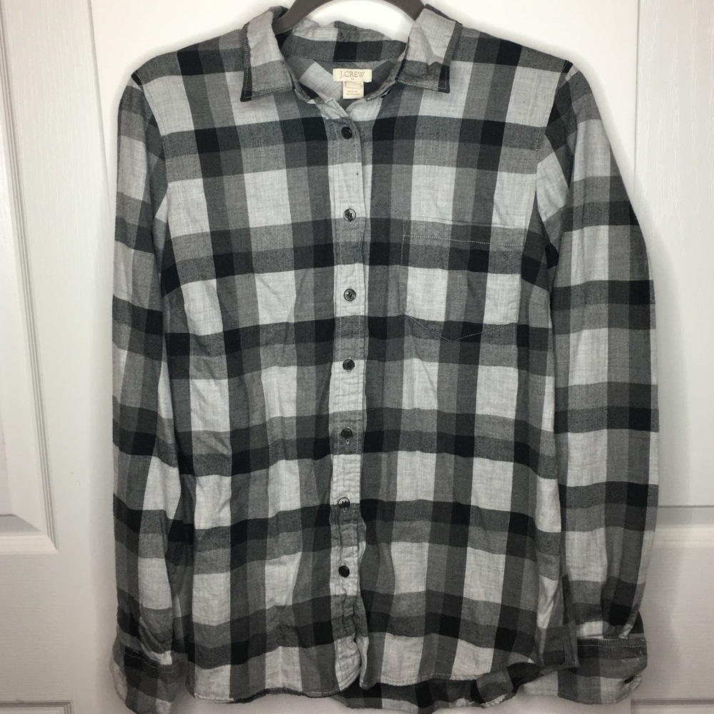JCrew Plaid Collar Shirt
