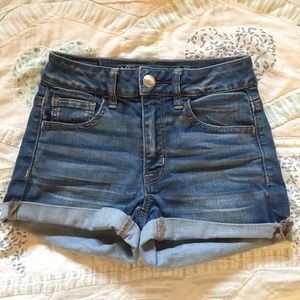 American Eagle Shortie High-Rise Shorts