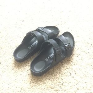 Black Birkenstocks