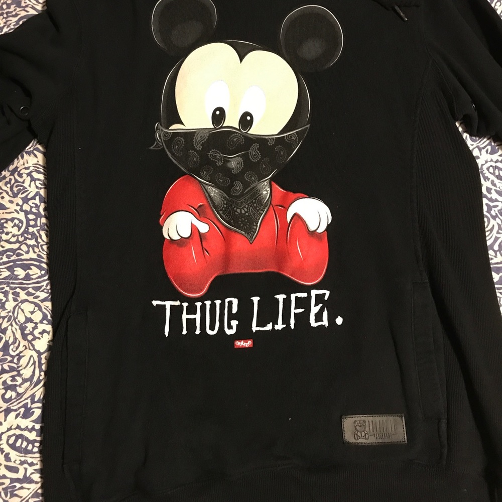 Thug Life hoodie - baby Mickey