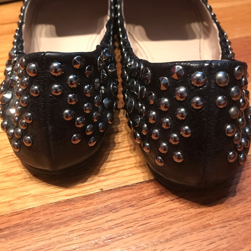 Prada Studded Loafers - Picture 3 of 5