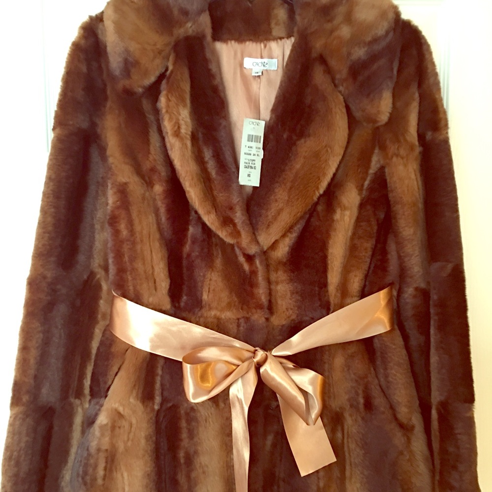 Cache Fur Jacket- new with tags