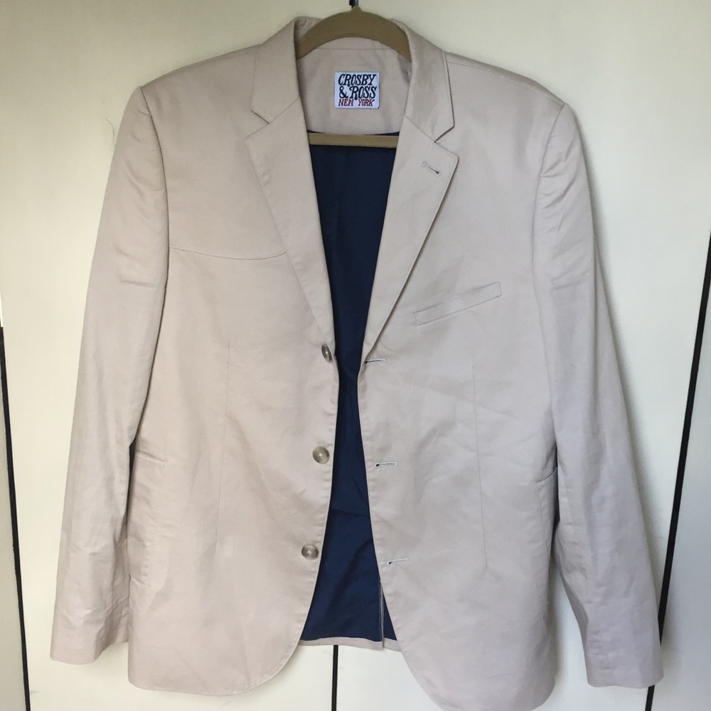 Men's Beige Crosby and Ross Blazer (M)