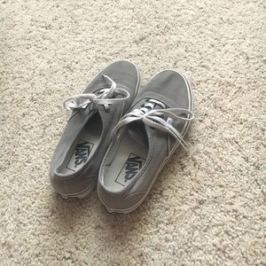 Grey vans