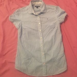 Tommy Hilfiger Pin Stripe Button Up