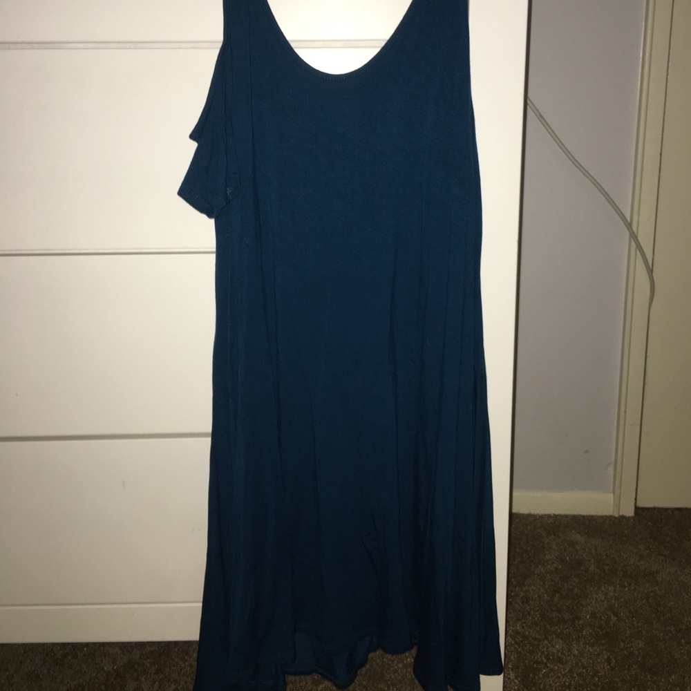 Blue dress