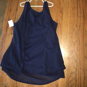 Blue brand new shirt with tags