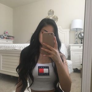 Tommy crop top