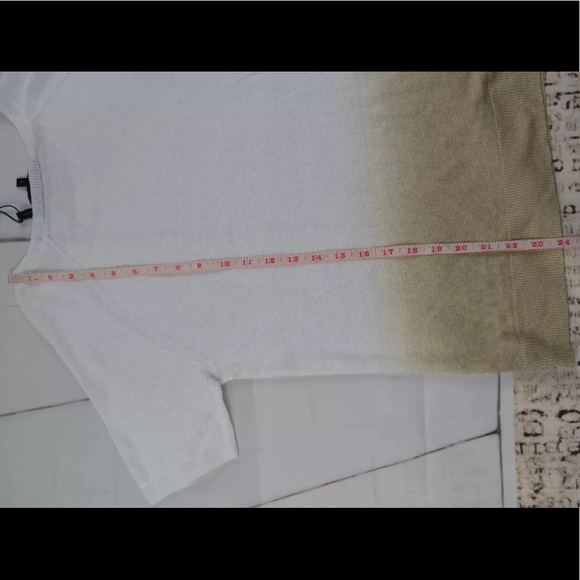 Theory Toraely Sag Harbor Ombre Linen Sweater - Picture 8 of 8