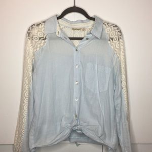 Anthropology Button Down