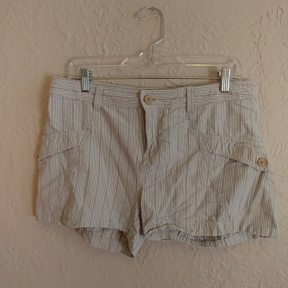 Striped, Lightweight Shorts