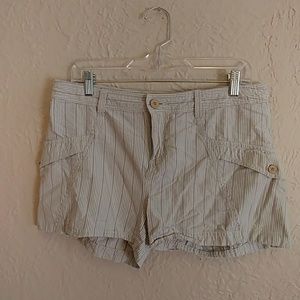 Striped, Lightweight Shorts