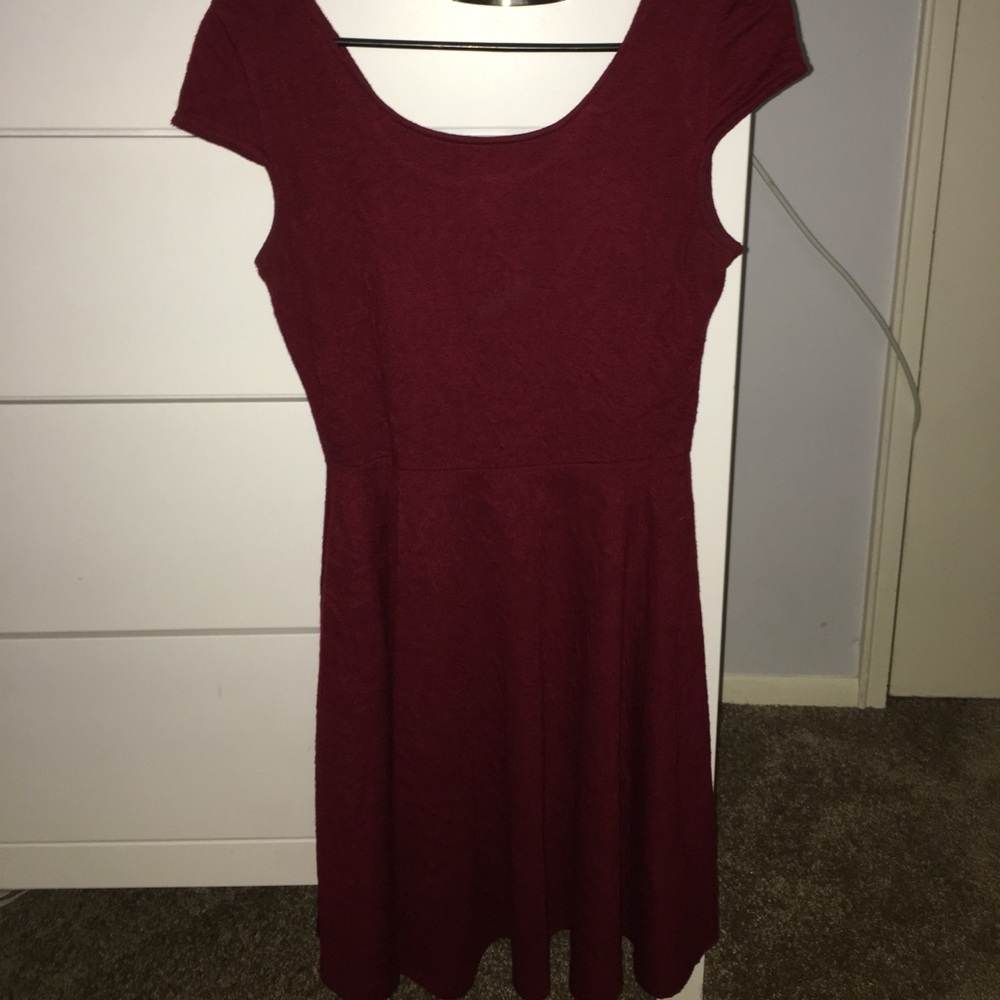 Maroon dress