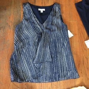 Blue patterned shirt, brand new