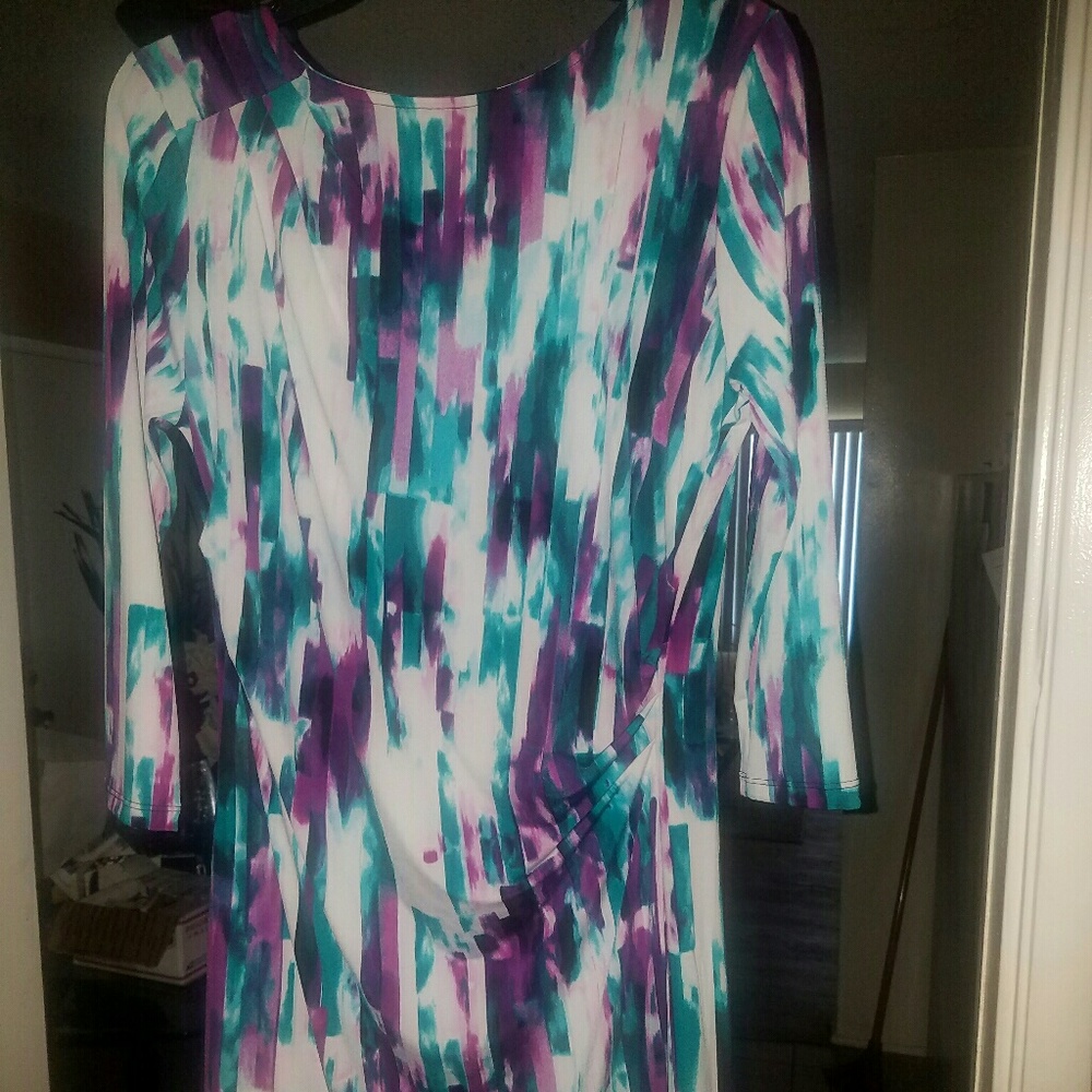 Calvin Klein watercolor dress