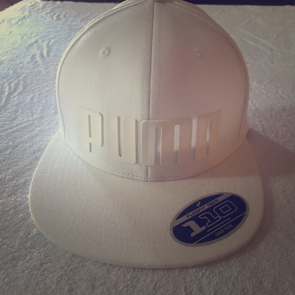 White PUMA Hat