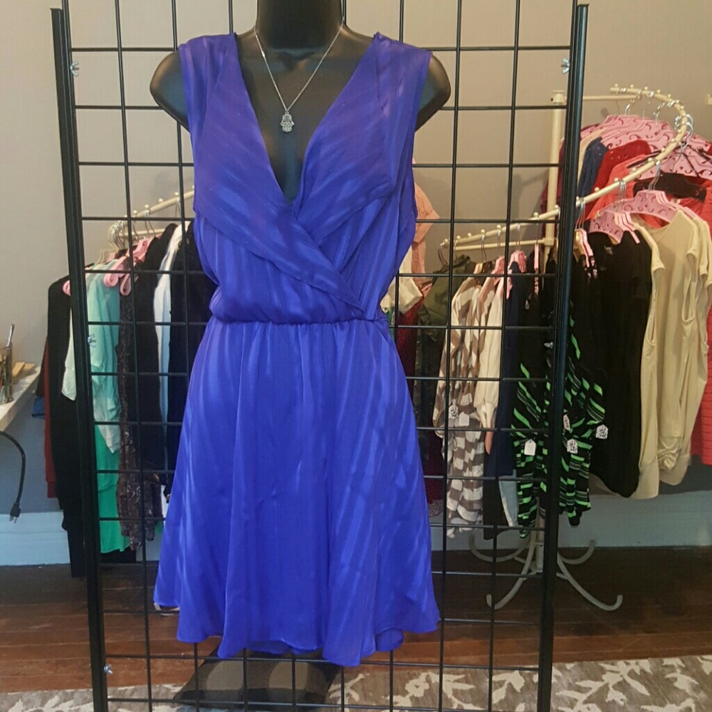 Blue/Purple Flowy Dress