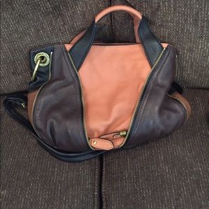 Oryany Leather Crossbody Bag