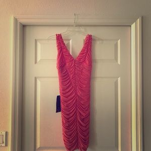Bebe Coral Dress