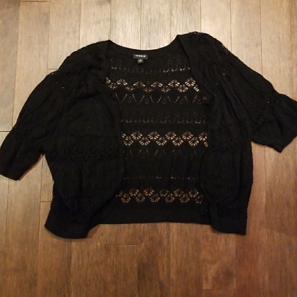💥LOWEST PRICE💥 Black Knit Shrug