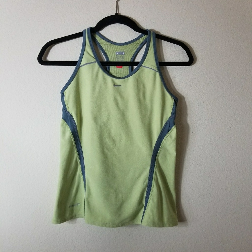 Green Nike Tank