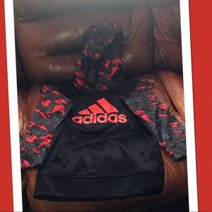 Adidas sweater with hoodie