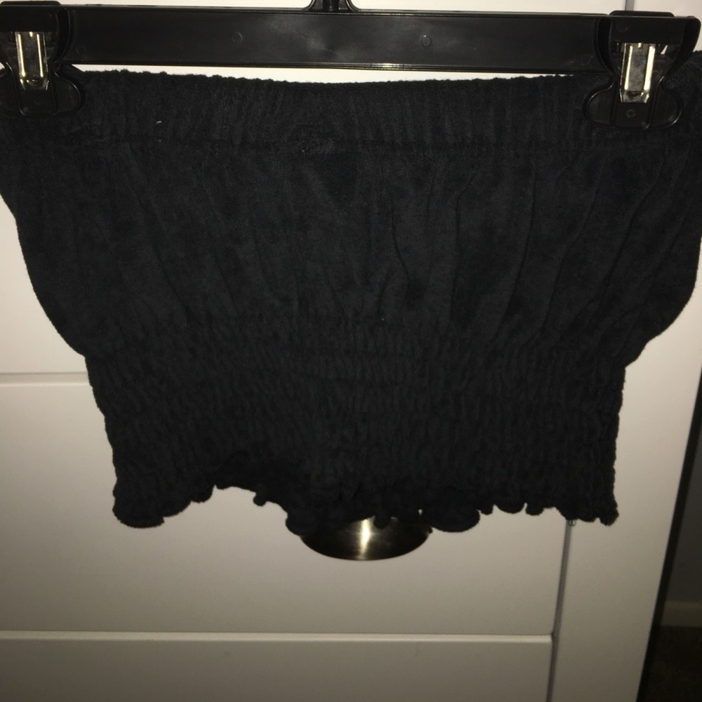 Navy blue tub top